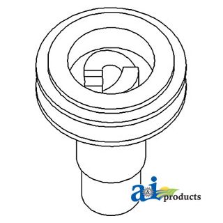 251269R3 - Pulley, Crankshaft (Fan Drive)