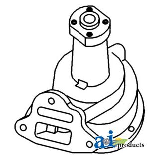 2540AA - Pump, Water w/ Hub