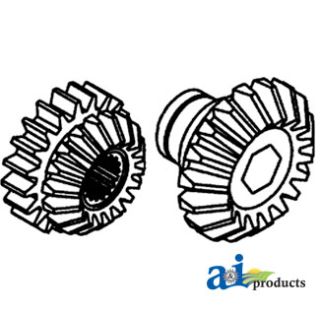 263169M92 - Bevel gears, consisting of: