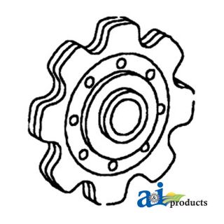 263282M1 - Sprocket, Idler