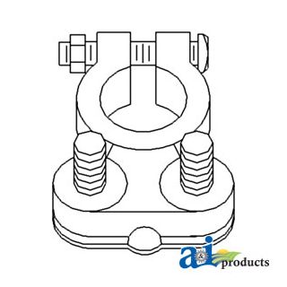 26A101 - Battery Cable Ends, Lead Reusable (#6Ga. to 2Ga.)(2 Pk)