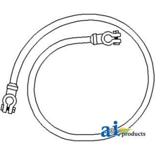 26A130 - Cable, Battery to Battery, 30", 2/0 Ga.