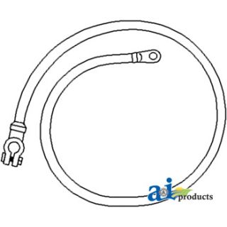 26A148 - Cable, Battery to Starter, 48", 2 Ga.