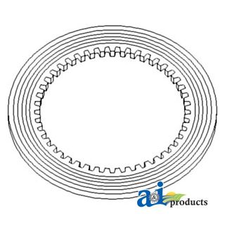 2757328M1 - Friction Disc, Interial Spline
