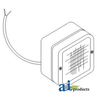 28A750 - Lamp Assembly, Flood, 3 X 3
