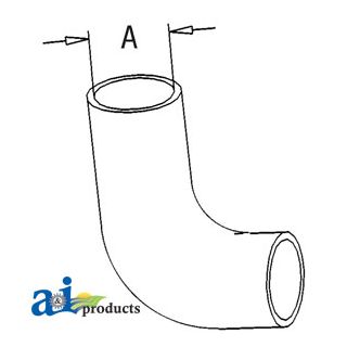 3039215M1 - Radiator Hose, Top