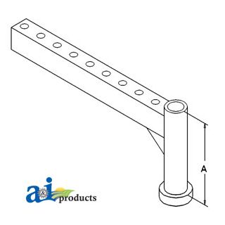 3116436R91 - Knee w/ Bushings (LH)