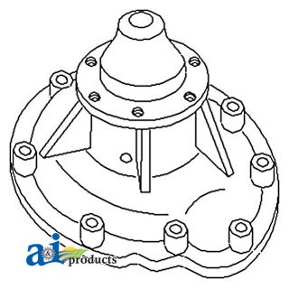 3132676R93 - Pump, Water w/ Gasket