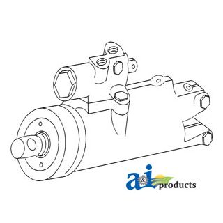 3186320M92 - Power Steering Cylinder Assembly