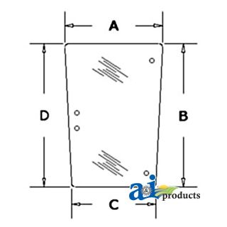 3302705M5 - Glass, Side (RH/LH)