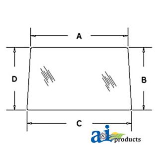 3306547M2 - Glass, Rear