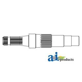 3321750M8 - Shaft, PTO; 1000 RPM