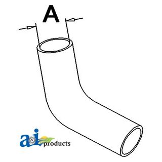 3382976M2 - Radiator Hose, Upper