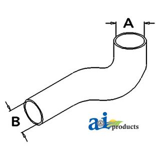 3382985M1 - Radiator Hose, Lower