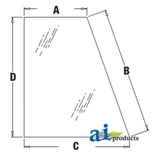 338424A1 - Glass, Rear, Quarter (LH)