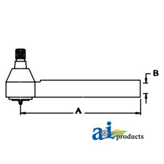 3429173M1 - Tie Rod w/ Tube