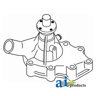 3439531M91 - Water Pump