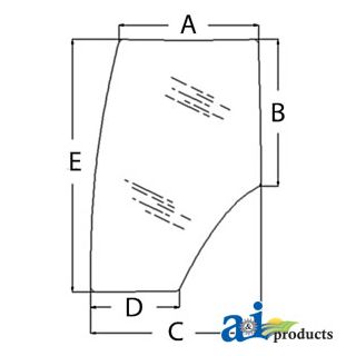 344730A2 - Glass, Door; Tinted