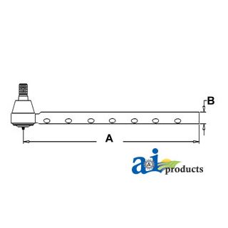 3475945M91 - Tie Rod, Long