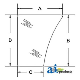 3477778M1 - Glass, Door, Lower