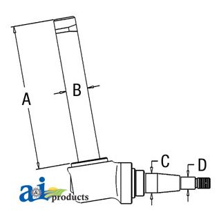 350603R91 - Spindle (RH/LH)