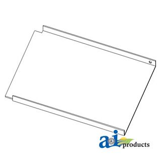 351334R1 - Cover, Battery Box; Front