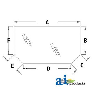 352208A1 - Glass, Rear, Upper