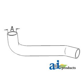 3599573M3 - Radiator Hose, Bottom