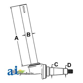 360407R91 - Spindle (LH)