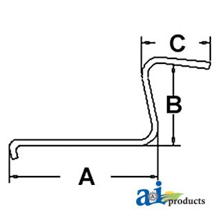 36133 - Rake Tooth (Short)