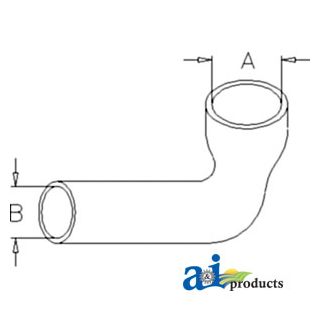 3614419M1 - Radiator Hose, Lower