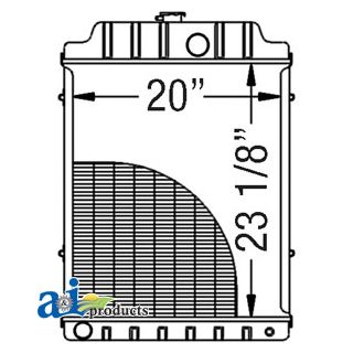 3614476M91 - Radiator