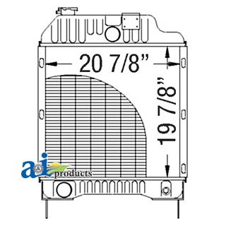 3618628M92 - Radiator