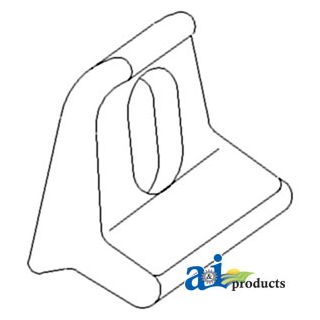 363016R1 - Clamp, Rear Rim Wheel