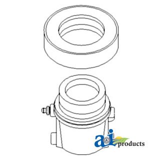 364790R91 - Bearing & Sleeve, Clutch Release