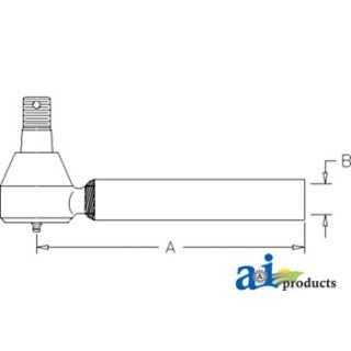 36710-62920 - Tie Rod End, Steering Cylinder