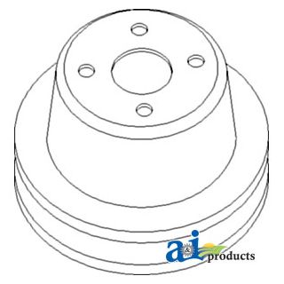 367688R1 - Pulley, Water Pump (Single Groove)