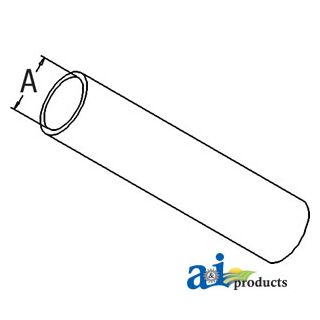 367834R2 - Radiator Hose, Lower (2.562")