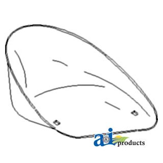 3698466M91 - Steel Pan Seat