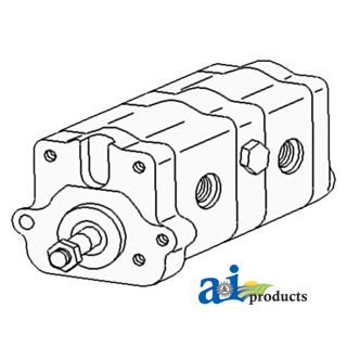 3701005M91 - Pump, Steering (Tandem)