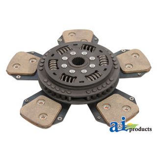 3701011M91 - Trans Disc: 13", feramic, 5-pad, spring loaded