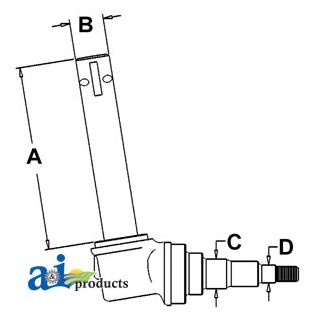 373890R91 - Spindle (RH/LH)