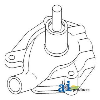 375793R92 - Pump, Water w/ Gasket