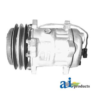 3763384M91 - Compressor, New, Sanden w/ Clutch (4708)