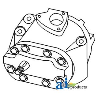 3790722M1 - Pump, Hydraulic, Main (Dual)