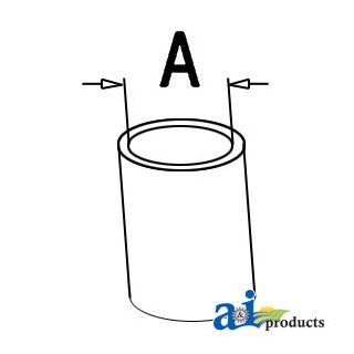 37D871 - Hose, Lower Radiator
