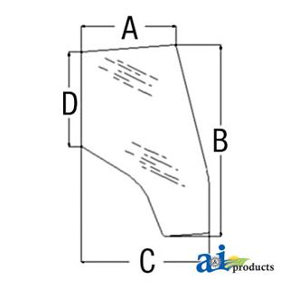 3805642M1 - Glass, Door (RH) - Tinted