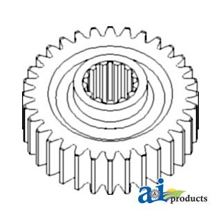 381506R1 - Gear, IPTO Driven