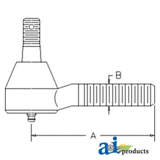 38440-44790 - Tie Rod End, LH Thread