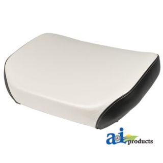 388546R91-5 - Seat Cushion, Wood Base, WHT/BLK VINYL